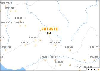 map of Pataste