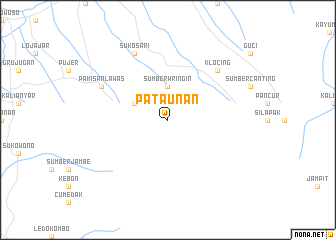 map of Pataunan