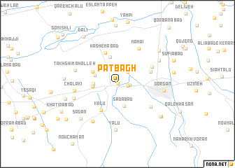 map of Pat Bāgh