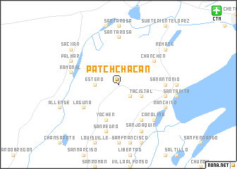 map of Patchchacan