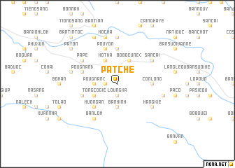 map of Pa Tché