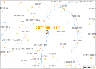 map of Patchinville