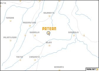 map of Patean