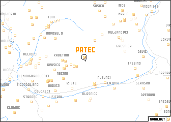 map of Patec
