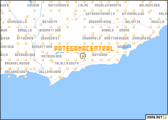 map of Pategama Central