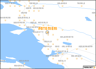 map of Pateniemi