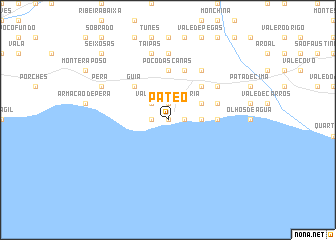 map of Páteo