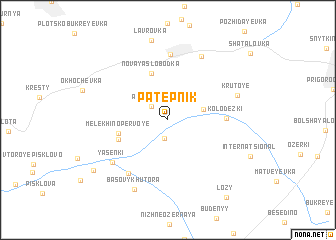 map of Patepnik