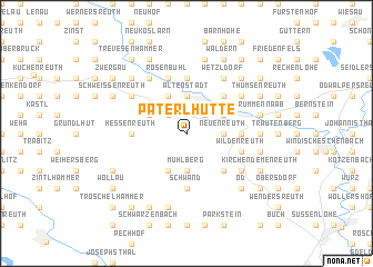 map of Paterlhütte