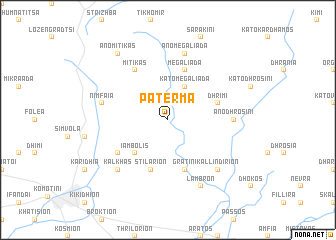 map of Patermá