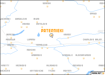 map of Paternieki