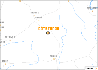 map of Patetonga