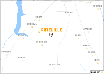 map of Pateville