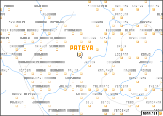 map of Pateya