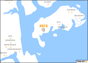 map of Pate