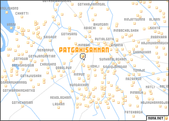 map of Patgāhi Samman