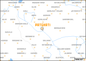 map of Pātghāti