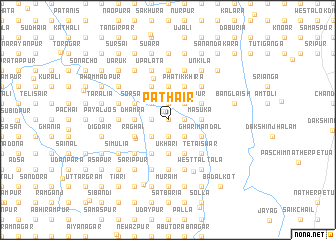 map of Pāthair
