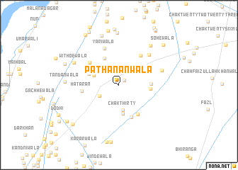 map of Pathānānwāla