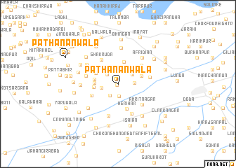 map of Pathānānwāla