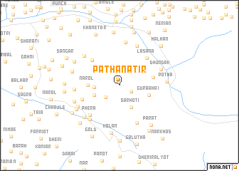 map of Pathāna Tīr