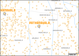 map of Pathānawāla