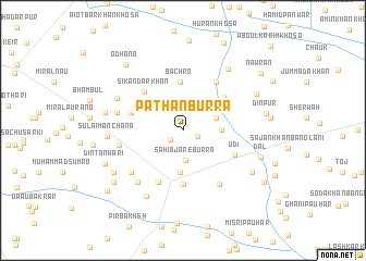 map of Pathān Burra