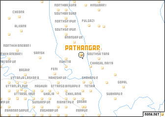 map of Pāthāngar