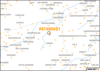 map of Pathānkot