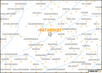 map of Pathānkot