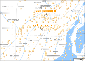 map of Pathānwāla