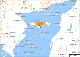 map of Pathānwāla