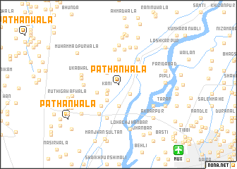 map of Pathānwāla