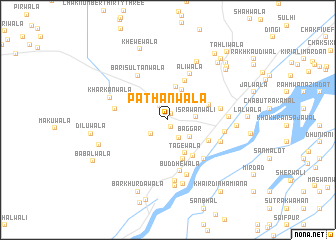 map of Pathānwāla