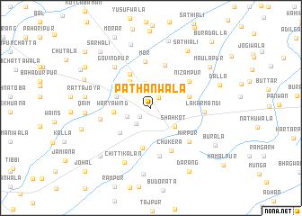 map of Pathānwāla