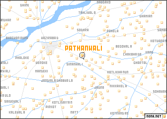 map of Pathānwāli