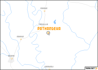 map of Pathardewa