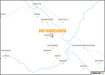 map of Pātharghara