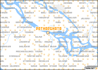 map of Pātharghāta