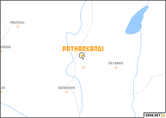 map of Pāthārkāndi