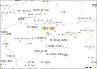 map of Pāthar