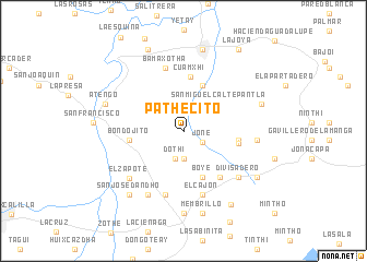 map of Pathecito