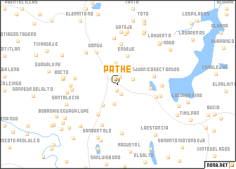 map of Pathé