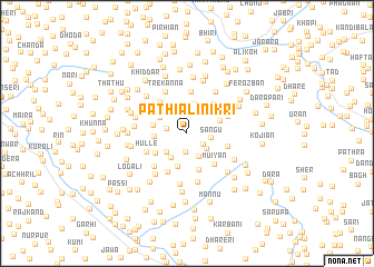 map of Pathiāli Nikri