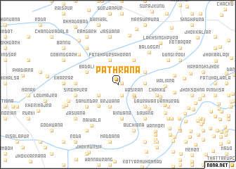 map of Pathrāna