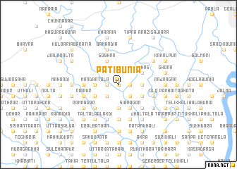 map of Pātibunia