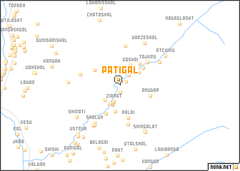 map of Pātigal