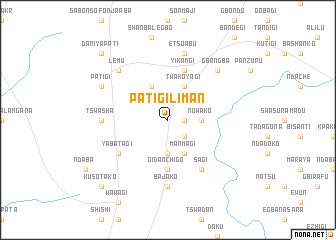 map of Patigi Liman