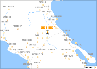 map of Patihan