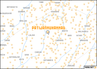 map of Pati Jān Muhammad